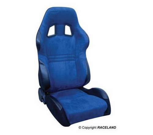 Asiento deportivo Baquets reclinable RaceLand S- GTB Azul